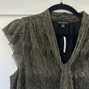 Gold Banana Republic top
